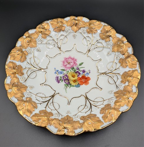 Vintage meissen gilt - meissen, 10.25"