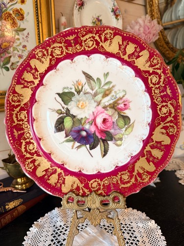 Antique victorian crimson - antique,