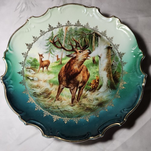 Leuchtenburg porcelain plate - ,