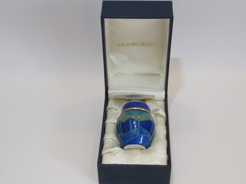 Moorcroft enamel miniature - moorcroft,