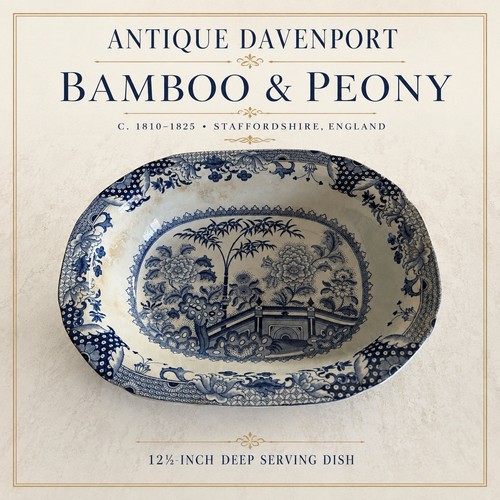 Antique davenport bamboo - davenport,