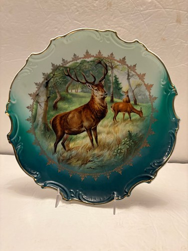 Leuchtenburg porcelain plate - ,
