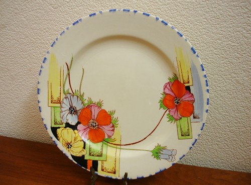 Parrot burslem art deco - art,