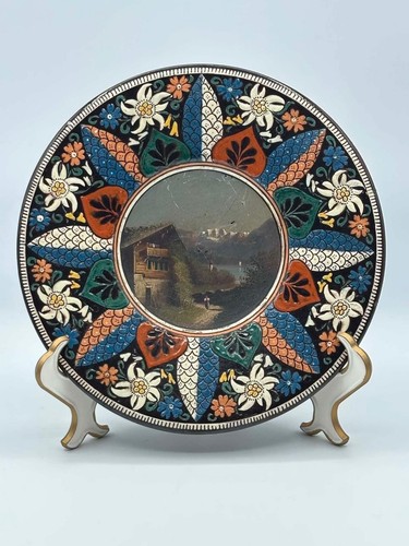 Antique thun swiss majolica - swiss,